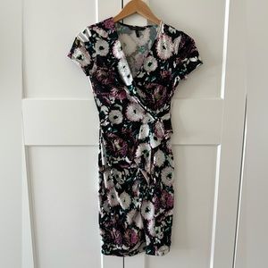 BCBG MaxAzria floral jersey dress XXS